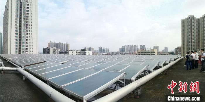 广州进行节水型居民小区现场核查。广州市水务局供图